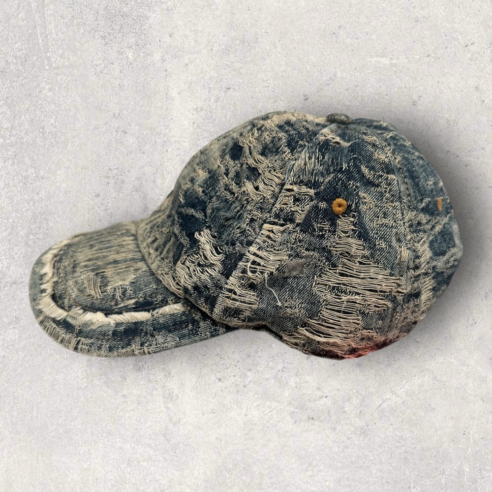 Diesel Library Distressed Cap - Picture 2 of 14